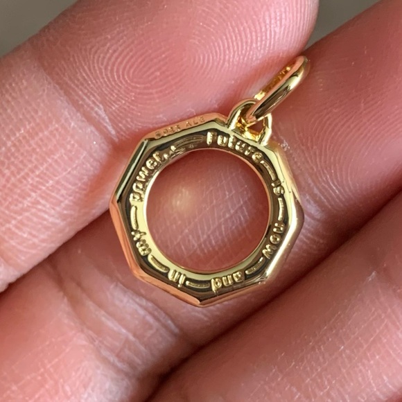 NWOT ME Rainbow Medallion Pendant Dangle Charm Sterling Silver 925 - Picture 10 of 16